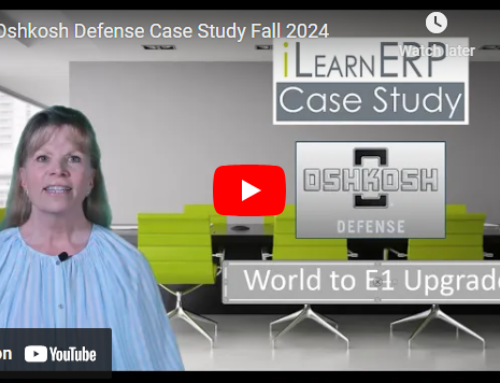 Digital Adoption for a JD Edwards World to EnterpriseOne 9.2 Upgrade at Oshkosh Defense