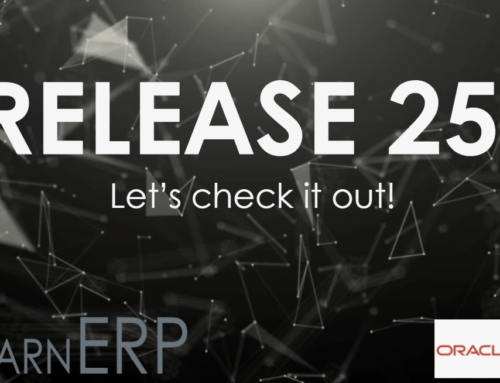 JD Edwards EnterpriseOne Release 25